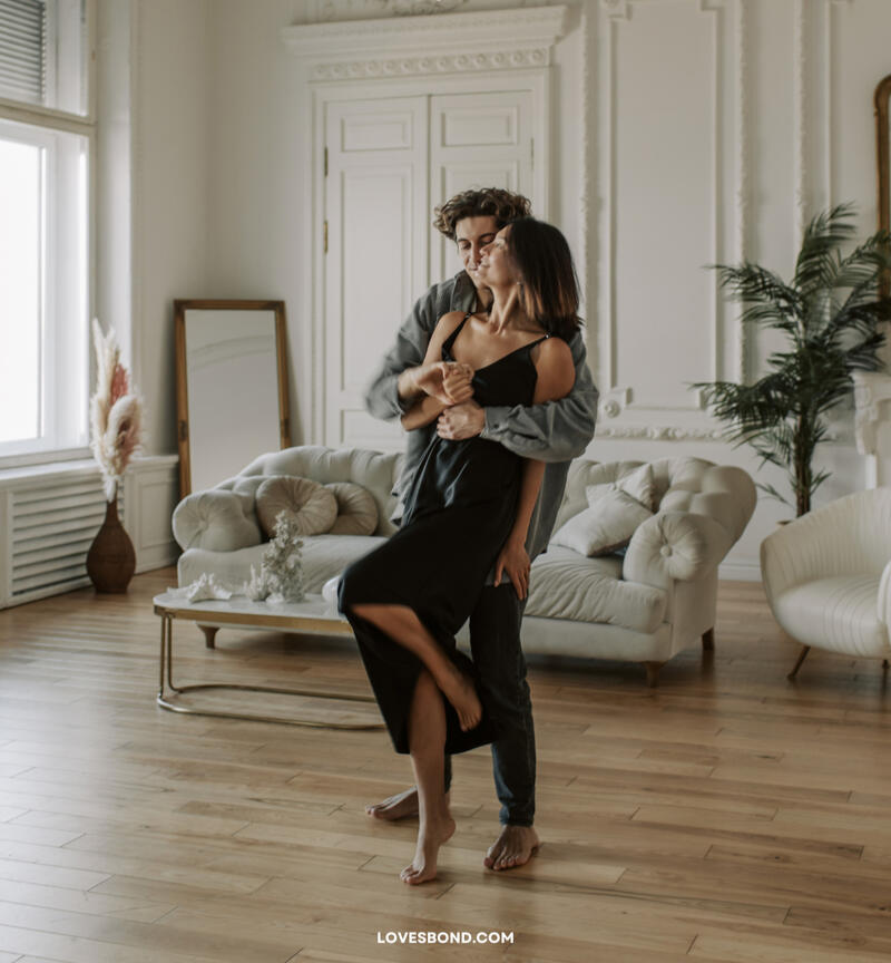 Hidden Signal A Couple Dancing In Their Home